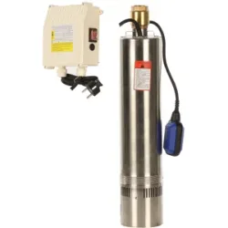 Ribimex PRPVC752/43F - Tauchpumpe für Brunnen - 750 W - Klarwasser