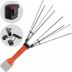 Stocker Magma E-35 21 V  Batteriebetriebener manueller Olivenernter ohne Stange  21 V, 4 Ah