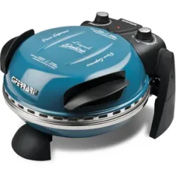 G3 Ferrari Delizia blau - Pizzaofen - Schamottstein