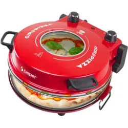 Beper  P101CUD301 - Elektrischer Pizzaofen - Schamottestein