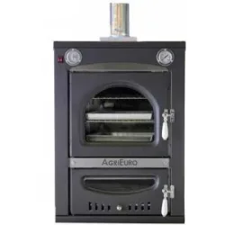 AgriEuro Premium AgriEuro Minimus 50 INC - Einbau-Holzbackofen aus Stahl - Umluftbackofen