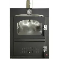 AgriEuro Premium AgriEuro Minimus 50 Mini Inc - Einbau-Holzbackofen - 2 Backebenen