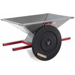 Grifo PPI.18 - Kleine handbetriebene Traubenmühle aus Edelstahl