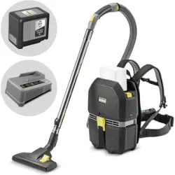 Karcher Kärcher PRO BVL 3/1 Bp - Profi-Rucksackstaubsauger mit Akku - 36V - 6Ah