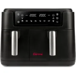 Girmi FG26 Ecofrit Bis -Heißluftfritteuse mit Doppelkorb und digitaler Anzeige 9 L