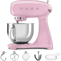 SMEG Full Color Pink - Küchenmaschine - Edelstahlschüssel 4,8 Liter