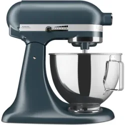 KitchenAid Classic 5KSM95PS-EBS Blau Stahl  Küchenmaschine mit kippbarem Kopf