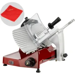 Berkel Pro Line XS25 rot - Aufschnittmaschine mit 250 mm Messer aus verchromtem Stahl