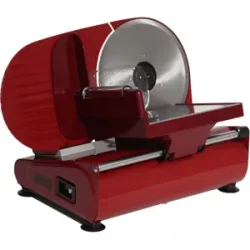 R.G.V. RGV Ausonia 190 Rot - Aufschnittmaschine herausnehmbarem Messer mit 190mm, 100W