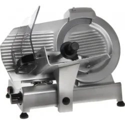 Aufschnittmaschine FAC F 275 E - 275 mm Klinge - Gehäuse aus Aluminiumlegierung - fester Schleifaufsatz