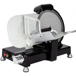R.G.V. RGV Vintage 250 Black - Aufschnittmaschine mit gehärtetem Messer 250mm - 140W