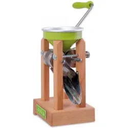 Eschenfelder Novia ng1200 Aluminium grün 150g - Manuelle Flockenquetsche mit Edelstahlwalzen