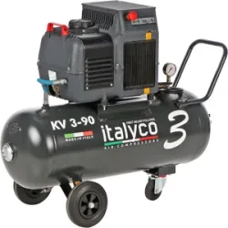 Italyco KV 3/90 T - Schraubenkompressor - Max. Druck 10 bar