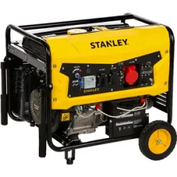 Stanley SG 6500B - Benzin Stromerzeuger - AVR - 6.5 kW dreiphasig