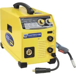 GYS Easymig 150 - Inverter Schweißgerät (MIG/MAG: GAS, NO GAS und MMA) - Gleichstrom (DC)