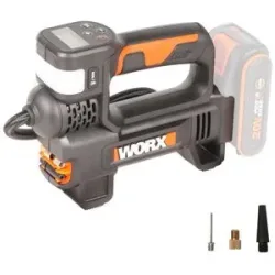 Worx WX092.9 - Akku-Kompressor - OHNE BATTERIEN UND LADEGERÄT