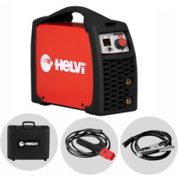 Helvi Sparc 160 - Inverter-Schweißgerät (MMA) + Stoßfester Koffer, Gleichstrom (DC)