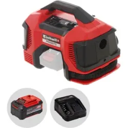 Einhell PRESSITO TE-AC 18/11 LiAC - Kompakter, batteriebetriebene, tragbare Kompressor - 5.2Ah 18V