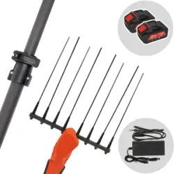 Aima Special ONE Cordless Akku-Olivenrüttler  Teleskopstange aus Aluminium  230320 cm  2 x 21 V 9 Ah