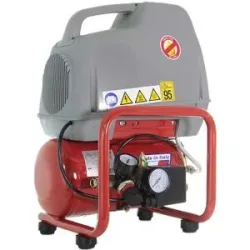 FIAC AIR 6/F-201  Tragbarer, ölfreier Einphasen-Elektroluftkompressor  1,5-PS-Motor  6 Liter