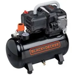 Black & Decker BD195 12 NK - Elektrischer kompakter tragbarer Kompressor - Motor 1.5PS - 10 Bar