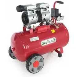 GeoTech S-AC 50.8.10 - Leiser elektrischer Kompressor 50 Lt - Motor 1 PS