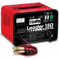 Telwin Leader 150 - Akkuladegerät und Starter - Batterien WET/START-STOP mit Spannung 12V