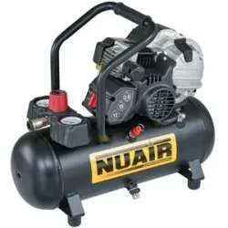 Nuair Fu 227/10/12 - Kompakter tragbarer elektrischer Kompressor - Motor 2 PS - 12 Lt
