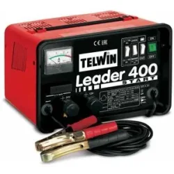 Telwin Leader 400 Start - Akkuladegerät für Autos und Starter - Batterien WET/START-STOP 12/24V