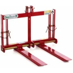 GeoTech D300 - Palettengabel für Traktor  - Heckgabel - Tragfähigkeit 300 Kg