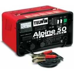 Telwin Alpine 50 Boost - Akkuladegerät - für Batterien WET mit 12/24 V Spannung - 1000 W
