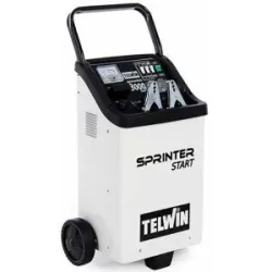 Telwin Sprinter 3000 Start - Batterieladegerät und Starter - Batterien WET/START-STOP 12/24V