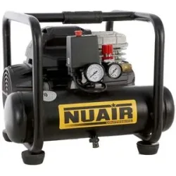 Nuair SIL 244/6 - Elektrischer tragbarer Kompressor - Motor 1.5 PS - 6 l oilless