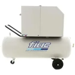 FIAC Silent AB200/360M - Elektro Kompressor auf Wagen - 230V - mit Riemen - 3 PS