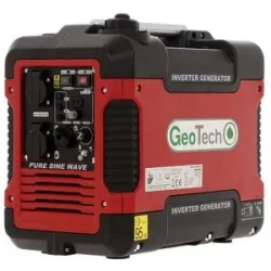 GeoTech SQL2000i - Leiser Inverter-Stromerzeuger 2 kW - Dauerleistung 1.7 kW - 230V