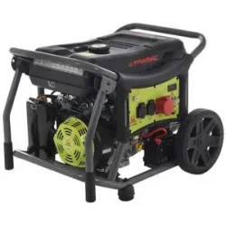 Pramac WX 6250 ES - Benzin Stromerzeuger mit Rädern 6.1 kW - Dauerleistung 5.5 kW - 400V