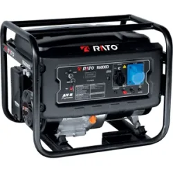 Rato R6000D AVR - Benzin-Stromerzeuger mit AVR-Regelung und Elektrostarter 6 kW - Dauerleistung 5.5 kW - 230V