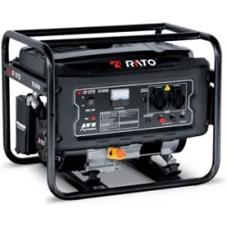 Rato R3800 AVR - Benzin Stromerzeuger mit AVR-Regelung 3.8 kW - Dauerleistung 3.5 kW - 230V