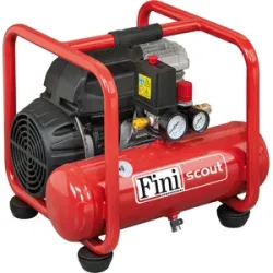 Fini Scout 6/244 - Tragbarer elektrischer kompakter Kompressor - Motor 1.5PS - 8 bar