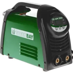 Inverter DC-Elektrodenschweißgerät GREENBAY GB-WM 200J - 200A - mit MMA-Kit