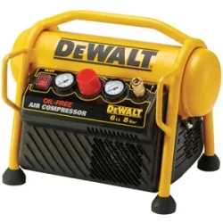 Druckluftkompressor  DEWALT DPC6MRC-QS - Kompakt, mobil, elektrisch - 6-Liter-Tank - 1,5-PS-Motor