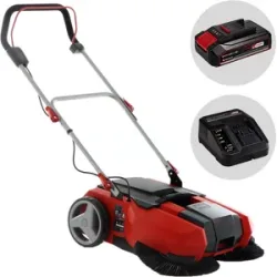 Einhell TE-SW 18/610 Li S Akku-Kehrmaschine mit Fangkorb - mit Akku und Ladegerät 18V 2,5 Ah