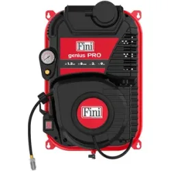 Fini Genius Pro 230/50 - Wandkompressor mit Schlauchhaspel - 160 l/min