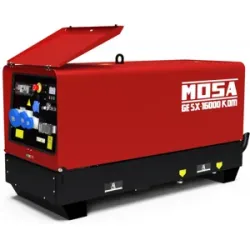 MOSA GE SX 16000 KDM - Diesel Notstromaggregat leise 14.4 kW - Dauerleistung 13.2 kW - 230V - Kohler Motor KDW1003