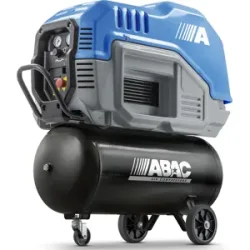 ABAC SPINN D2.2 90W 10 230/50 - Einphasiger schallgedämpfter Schraubenkompressor - 3 PS Motor - 90 Liter