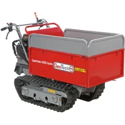 GeoTech Pro GeoPorter 630E Hydro - Raupendumper - Hydraulische ausziehbare Mulde 600Kg