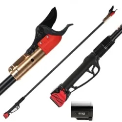 Blue Bird HPS 22-220 - Elektrische Astschere auf 220 cm Verlängerungsstange - 21.6V 2.5Ah - Schnittdurchmesser max. 40 mm
