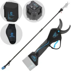 Campagnola NOVA 40  Akku-Elektroschere mit Teleskopstange 150220 cm  21,6 V 5 Ah - Schnittdurchmesser max. 40 mm