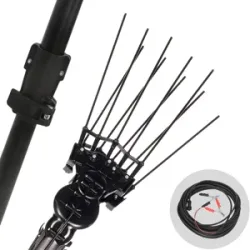 Aima Twist 2.0 Plus - Elektro-Olivenernter 185/275 cm Autobatterie-Kabel im Lieferumfang - Teleskopschaft