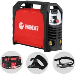 Helvi Galileo 160 - Inverter-Schweißgerät (MMA/TIG LIFT) + Tasche, Gleichstrom (DC)
